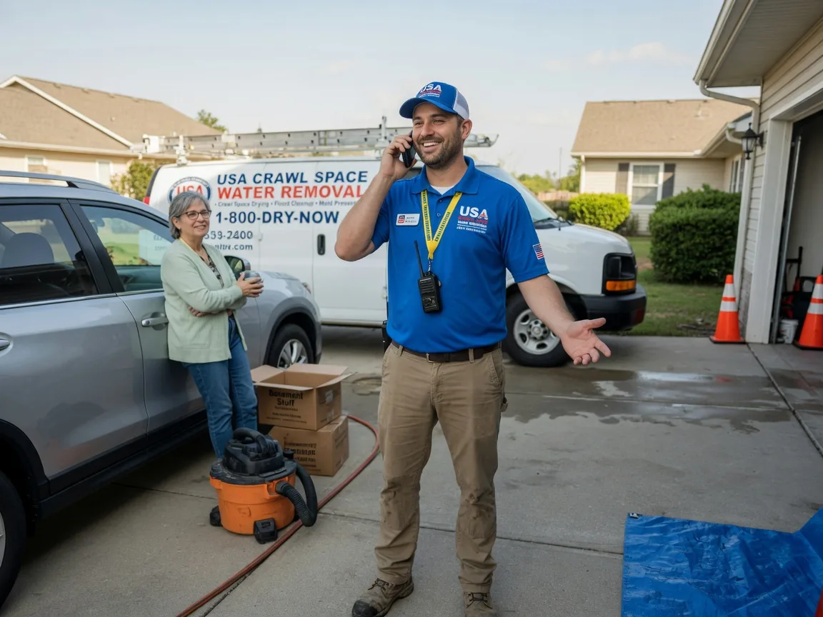 Crawl Space Water Removal Kensington, OH FAQs